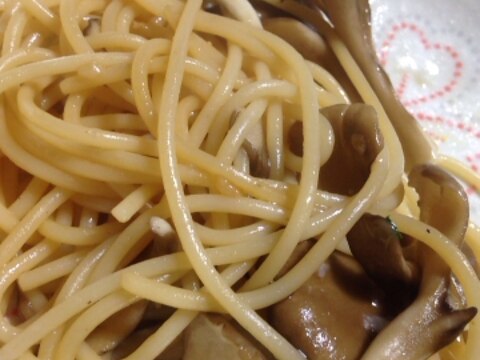 マイタケの和風パスタ